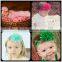 New Arrival Girls Handmade Knit Headband Flower Beauty Hair Band