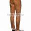 Studded-Pocket Slim-Fit Leather Pants, Camel