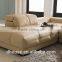 Headrest with function modern Leather Corner Sofa DH1088