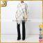 Ladies fashion women sweater/check poncho