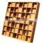 3d wooden acoustic sound diffuser wall panel material