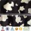 custom design animal print fdy velboa cow skin printed velboa fabric