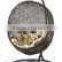 Modern PE rattan wicker outdoor/indoor hanging egg chair, hanging swing chairs