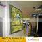 Gaint size fabric outdoor backlit advertising billboard with silk signboard