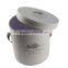 cylinder gold stamping logo flower box (ZJ-60056-5)