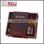 Luxury sliding door cardboard wine box