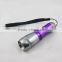 1101- 1 Watt LED Light Aluminum Telescopic Flashlight With ZOOM function for camping usage