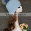 Stylish Pom Pom Winter Knit Hats Natural Real Raccoon Fur Balls Wholesale Custom Women Hat