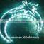 Outdoor Christmas 3d Moon Motif Light Christmas Street Decorative 3d Motif Light