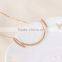 Multi Stone Ring Shape Jewelry 2016 Woman Wedding Fashion Rose Gold Necklace Earring Jewelry Set