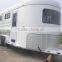 3 horses slant trailer with kitchenette bunk beds inside