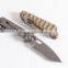 OEM Outdoor G10 handle Tactical Rescue Fold Survival Knife