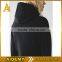 custom black zipper up sports wear manufacturer plain slim fit hoodies