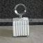 wholesale white square jewel box with metal ring lid for dressing desk small moq