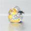Enamel Heart Shape S925 Silver For Making Charms Braclet