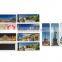 126*37mm beautiful in colors tin photo magnet tourist souvenir Hot sales creative tin photo magnet