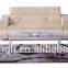 Office PU leather modern reception sofa