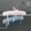 Satin padded clothes kdis clip hangers padded coat hangers padded baby hangers and padded hangers with clips