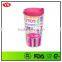 16oz bpa free insulated double wall insert plastic coffee mug