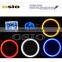 5'S BMC CRYSTAL GLASS with HALO RING 12V/24VAuto Halogen Semi Sealed Beam Auto Halogen Lamp Install H4 or HID H4 Xenon Bulb