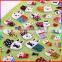 Decorative Lovely Cartoon EVA Foam Puffy Sticker for Kids