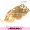New Products Filipino Virgin Hair Clip In Extension Blonde For White Women