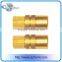 China credit security of  factory produce brass quick coupling