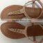 Uniseason Wearproof TRP Sole Outdoor Flat Beach Nude Sandals