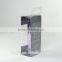 High quality clear pvc cosmetic box wholesale, custom made