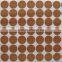 Decorative screw cover for office furniture