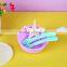 BPA Free plastic pp baby bowl with fork&spoon for infant feeding set