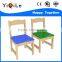 Wholesale eco-friendly pine material children wooden chair for sale