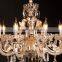 Gold Transparent Crystal Decoration Pendent Lamps