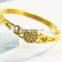 Fashion Hot Sale Personality Stainless Steel Gold Bracelets Bangles
