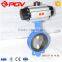 hot china electric pneumatic butterfly valve wafer