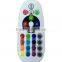 Factory direct sale IR remote RGBW bulbs with 3w rgb and 16 color bulbs