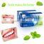 2015 new product easy white teeth whitening strips dental teeth whitening foam strips take use bleaching teeth system