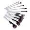 10pcs/kit synthetic hair foundation brush cosmetic makeup brush set