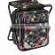 2 in 1 Portable Detachable Backpack Folding Stool with Cooler Bag for Camping Hunting Fishing
