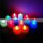 Huaming Colorful Electronic Flameless LED Wax Candle Light
