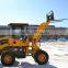 1.5ton torque converter model ZL915 small wheel loader price with quick hitch