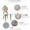 Stainless steel Hotel banquet chair for wedding used