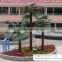 Home and outdoor garden edging decoration 1ft to 33ft or 1m to 10m Height artificial fiberglass palm tree EZLS08 0805