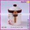Ceramic Kitchen Coffee Canister With Wood Spoon