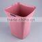 Household Garbage Can/Rubbish Bin With Relief Pattern/Plastic Trash Can