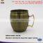 Custom Design SS Moscow Mule Solid Copper Mugs , Copper Mug Drinks