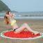 Microfiber Round Beach Towel Watermelon Can Make With Fringe
