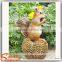 hot sale natural marble made hand carved artificial cartoon statues