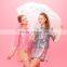 cheap 2015 transparent raincoat EVA raincoat wit good quality