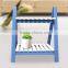 outdoor furniture new design solid wooden flower pot shelf display rack